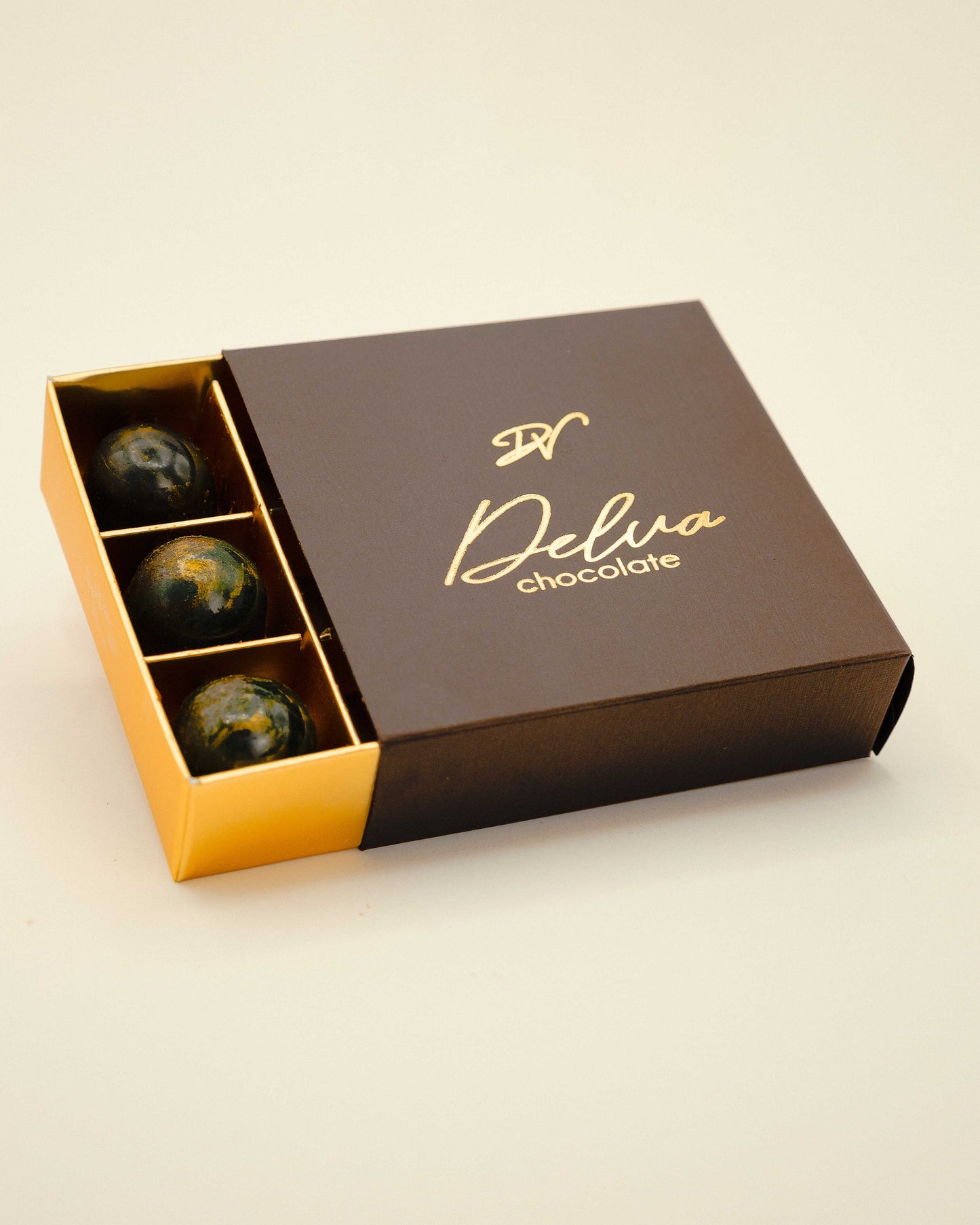 Praline Tartufo e Olive Nere